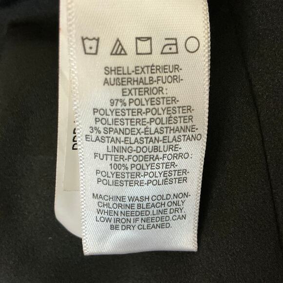 Dress the Population Off the Shoulder Midi Sheath Cocktail Dress Black Size XL - Picture 10 of 11